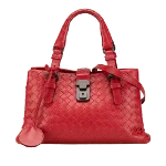 Red Leather Bottega Veneta Handbag