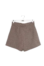 Brown Wool Sandro Shorts