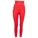 Red Fabric Elisabetta Franchi Pants