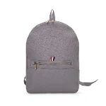 Grey Leather Thom Browne Backpack