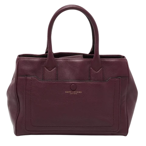 Burgundy Leather Marc Jacobs Handbag