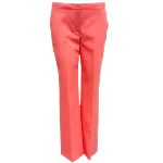 Pink Wool Versace Pants