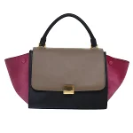 Multicolor Leather Céline Trapeze