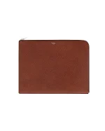 Brown Leather Mulberry Clutch