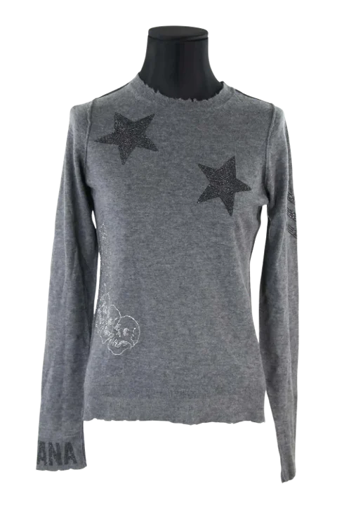 Grey Cashmere Zadig & Voltaire Sweater