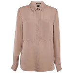 Pink Silk Theory Shirt