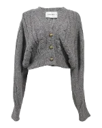 Grey Wool Magda Butrym Top