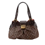 Brown Canvas Louis Vuitton Sistina