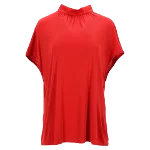 Red Fabric Loro Piana Top