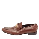 Brown Leather Salvatore Ferragamo Flats