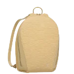 Nude Leather Louis Vuitton Backpack