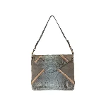 Grey Fabric Chloé Shoulder Bag