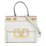 White Leather Valentino Handbag