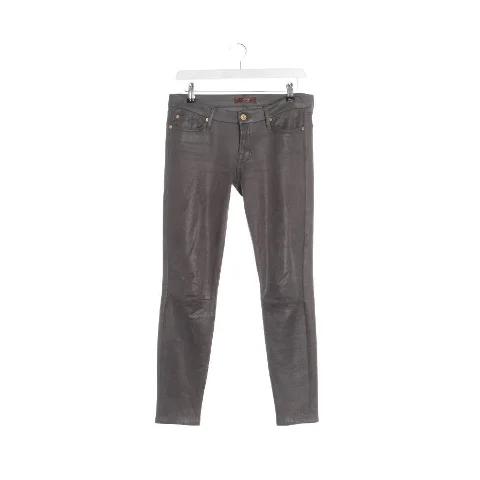 Grey Polyester 7 for All Mankind Pants