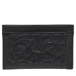 Black Leather Carolina Herrera Wallet