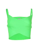 Green Polyester MSGM Top