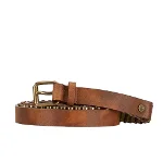 Brown Leather Céline Belt