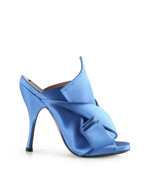 Blue Fabric N°21 Heels