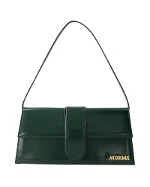 Green Leather Jacquemus Crossbody Bag