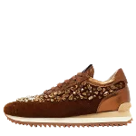 Brown Leather Le Silla Sneakers