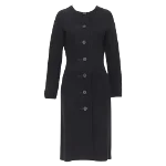 Black Wool Lanvin Coat