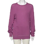 Purple Cotton Versace Sweater