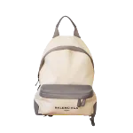 Beige Fabric Balenciaga Backpack