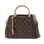 Brown Canvas Louis Vuitton Montaigne