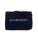 Black Fabric Givenchy Clutch