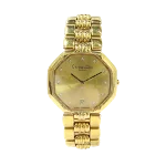 Gold Metal Dior Watch