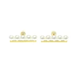 Gold Yellow Gold Tasaki Earrings