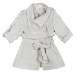 Beige Fabric Ermanno Scervino Coat