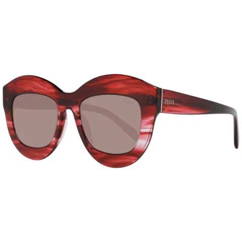 Red Plastic Emilio Pucci Sunglasses