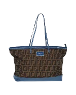 Brown Canvas Fendi Tote