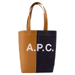 Brown Cotton A.P.C Tote