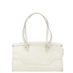 White Leather Louis Vuitton Madeleine