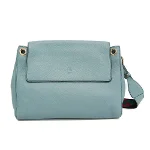 Blue Leather Etro Shoulder Bag