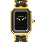 Black Glass Chanel Watch