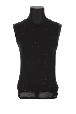 Black Polyester All Saints Top