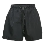 Black Nylon Prada Shorts