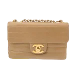 Brown Leather Chanel Shoulder Bag