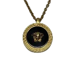 Gold Metal Versace Necklace