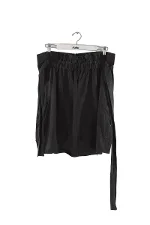 Black Cotton MSGM Skirt
