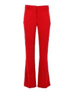 Red Fabric Emilio Pucci Pants