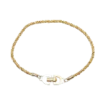 Gold Metal Dior Bracelet