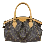 Brown Canvas Louis Vuitton Tivoli