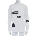 White Cotton Raf Simons Sweatshirt
