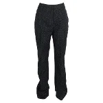 Black Wool Erdem Pants