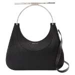 Black Leather Alexander McQueen Handbag