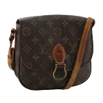 Brown Canvas Louis Vuitton Saint Cloud